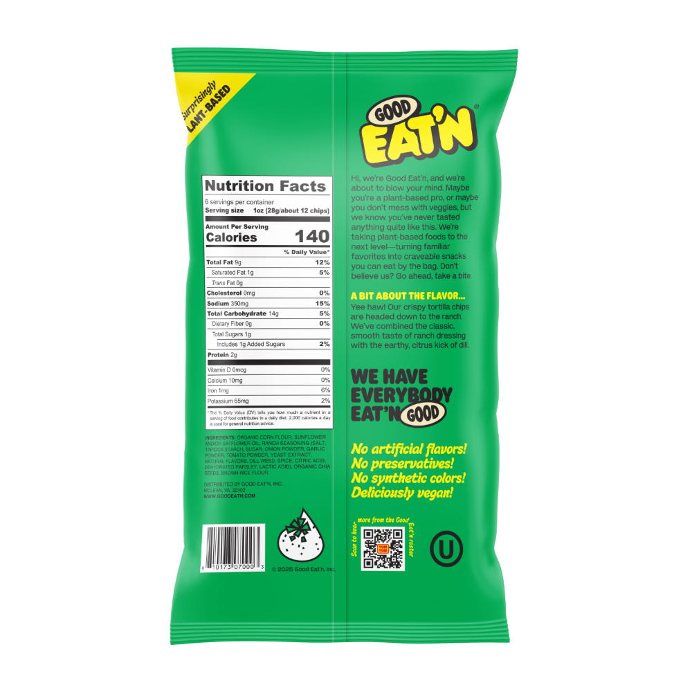 Tortilla Chips - Big Dill Ranch