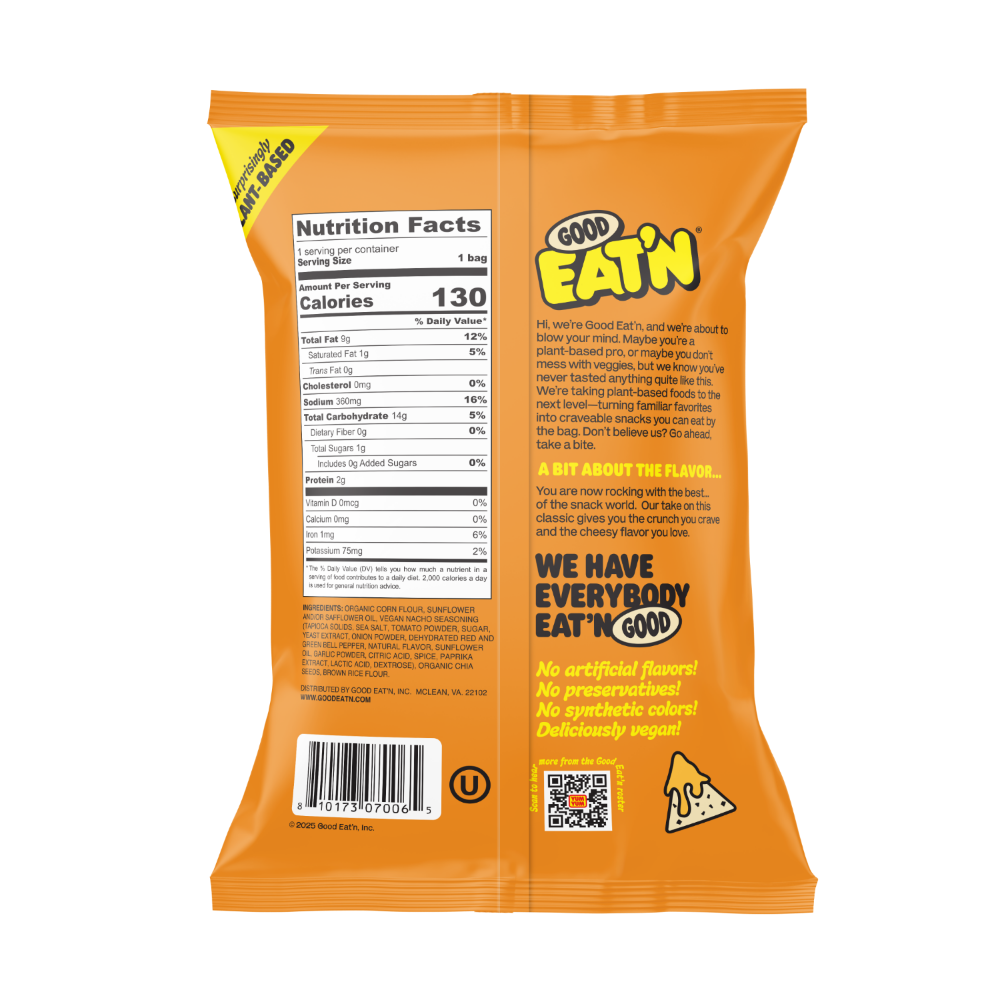 Tortilla Chips - Nacho Cheeze