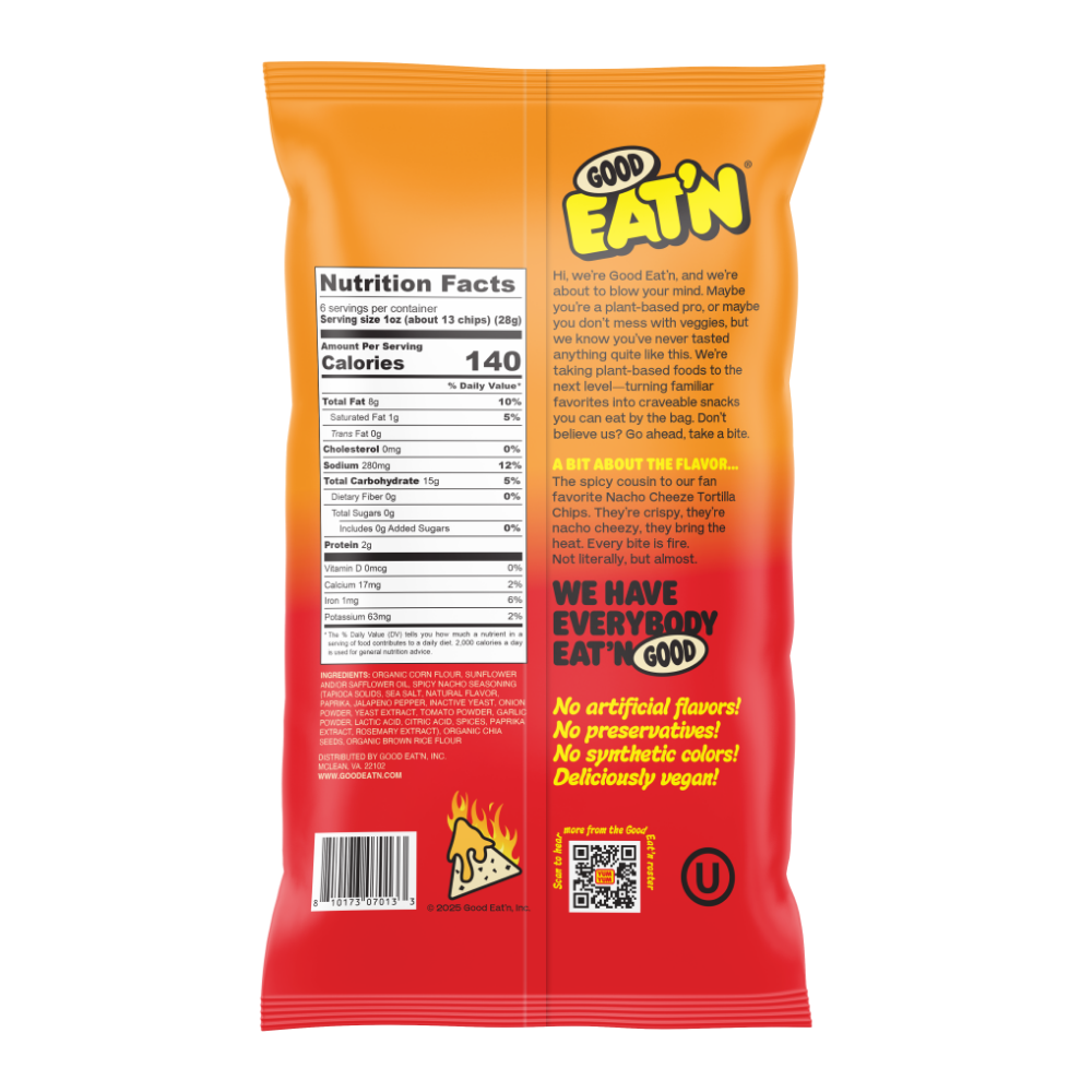 Tortilla Chips - Spicy Nacho